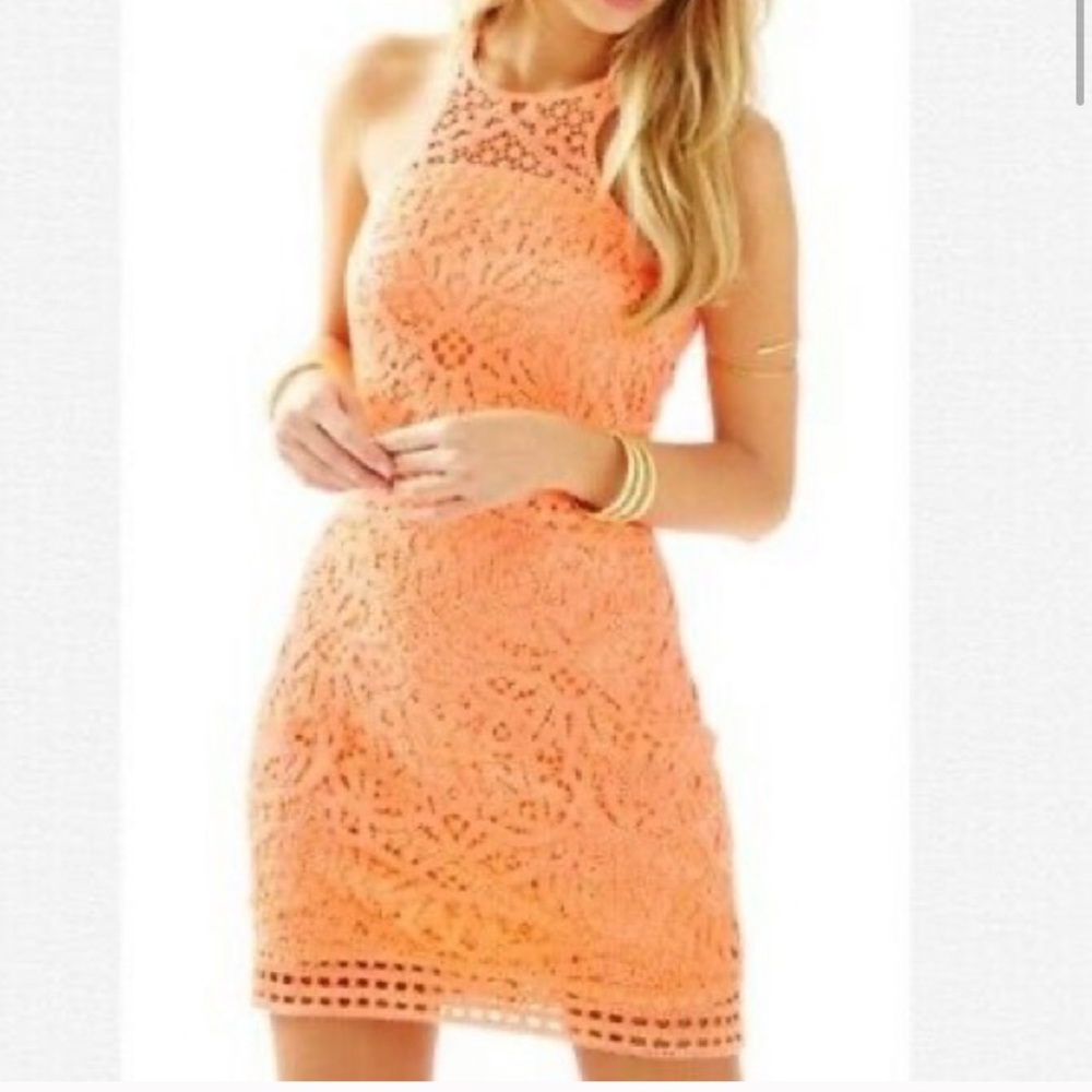 Lilly Pulitzer Jamie crochet dress size 4